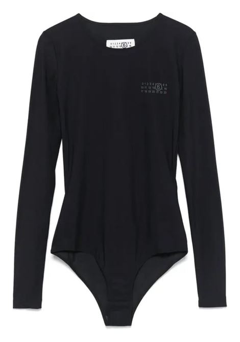 numeri bodysuit woman black MM6 MAISON MARGIELA | S52NA0068 S20518999